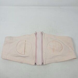 Simple Wishes Womens Size XS-L Adjustable Hands Free Pumping Bra in Pink 1543